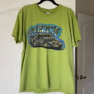 SUPREME "OLD SCHOOL MERCEDES" VINTAGE TEE